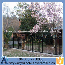 Steel Fence gate/ Wrought Iron Fence/ Aluminum Fence gate